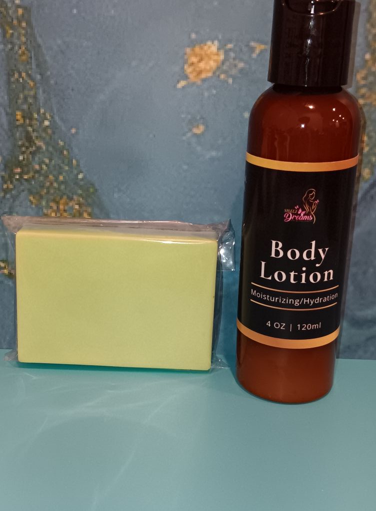 Body Lotion and Soap Bar - The Gentleman